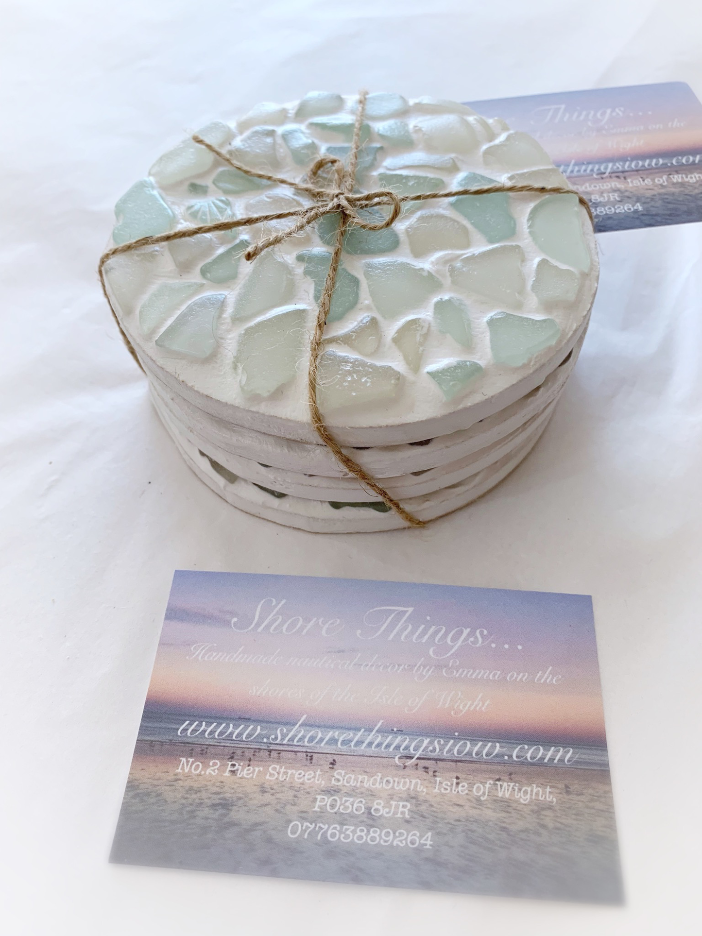 Sea Glass Coasters