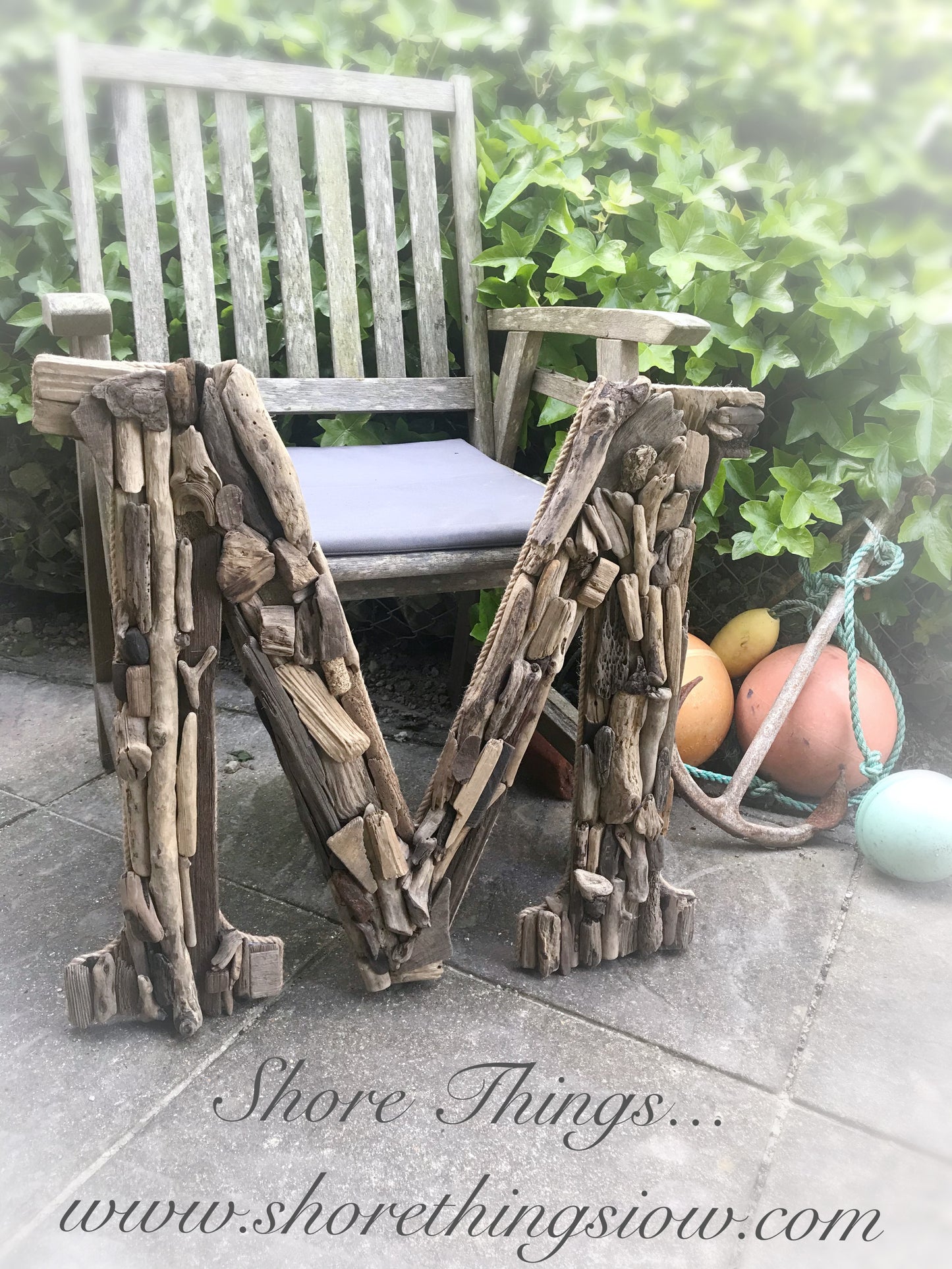 Driftwood Letter Large 55cm