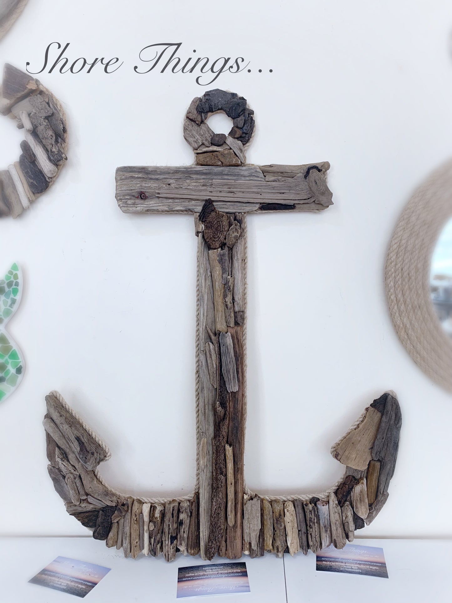 Driftwood Anchor Large